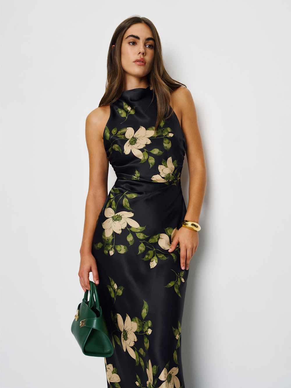 Reformation Anaiis Silk Dress - Picture 8 of 9
